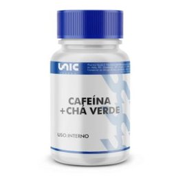 Cafeína 300mg + Chá Verde 250mg 120 caps