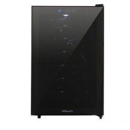 ADEGA DE VINHOS CLIMATIZADA - P/ 28 GARRAFAS - PRETA - 110V