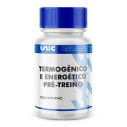 Termogênico E Energético Pré-Treino - 30 Cápsulas