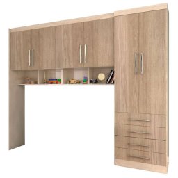 GUARDA-ROUPAS DE QUARTO MODULADO SOLTEIRO