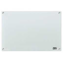 QUADRO MAGNETICO VIDRO TEMPERADO OFFICE 90X60 - BRANCO