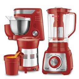 KIT ELETROS ICHEF BATEDEIRA + LIQUIDIFICADOR + EXTRATOR