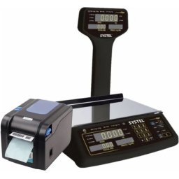 BALANÇA SYSTEL 31KG LCD - C/ IMPRESSORA E MASTRO