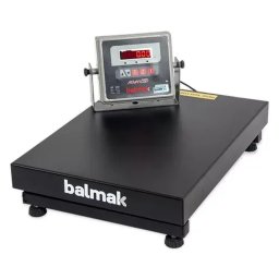BALANÇA DE PLATAFORMA BALMAK C/ DISPLAY EM LED - SUPORTA ATE 300KG
