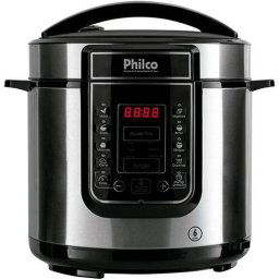 PANELA DE PRESSÃO ELETRICA DIGITAL PHILCO 220V INOX 6L 1000w