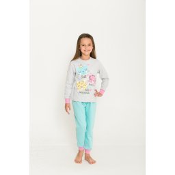 Pijama Feminino Infantil Evanilda em Moletom Flanelado Still Dreaming 24010078
