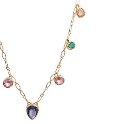 Choker com Cristais Coloridos | NEBULA