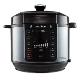 PANELA DE PRESSAO DIGITAL BRITANIA 5L 900W - PRETA