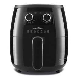 FRITADEIRA AIR FRYER BRITANIA TAMANHO FAMILIA 6L 1500W ANTIADERENTE