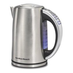 CHALEIRA ELETRICA DIGITAL 1,7L 1500W HAMILTON BEACH - INOX