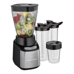 Liquidificador Jarras 650W Hamilton Beach Preto 220V