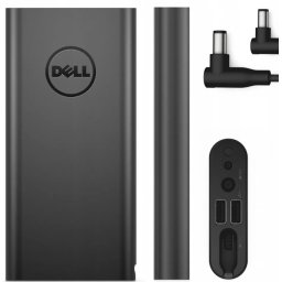 Carregador Power Bank Usb para Notebook Dell Com Conector De 65 Wh 18.000 mAh