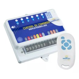 Central de Comando Rítmica 10A 120W para Refletores de Piscina RGB - Brustec