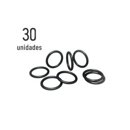 Conjunto 30 Borrachas de Vedação para Placa Coletora Modelo TekSol - KS Aquecedores
