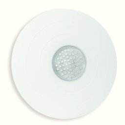 Refletor Power LED 9w ABS Iluminação para Piscina Mono Cor Azul Frente Grande 27cm para Nicho Antigo - Brustec