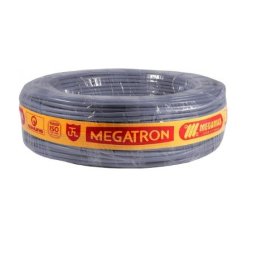 CABO TELEFONE INTERNO CI 1 PAR 200 METROS MEGATRON - CINZA