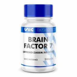 Brain factor 7 - Aprendizagem 200mg - 60Cáps