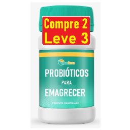 Compre 2 Leve 3 Probióticos para Emagrecer 60 Cápsulas