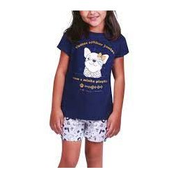 Pijama Feminino Infantil Lupo shortdoll família em algodão 22418-001