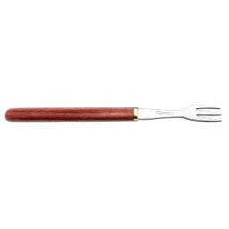 Garfo Plus Para Churrasco 38 Cm Zakharov No Estojo De Madeira - Marrom