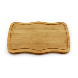 Tabua Para Churrasco Em Bambu - 37X22,5Cm