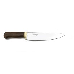 Faca Para Churrasco E Cozinha 8" Zakharov Chef Tradição No Estojo De Madeira - Marrom