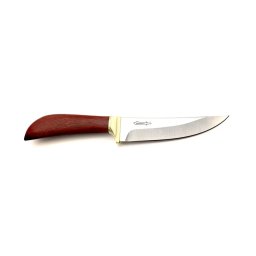 Faca Para Churrasco 5" Zakharov Picanheira Petit No Estojo De Madeira - Marrom