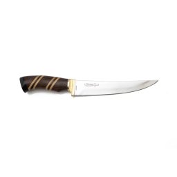 Faca Para Churrasco 8" Zakharov Picanheira Especial No Estojo De Madeira - Marrom