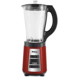 LIQUIDIFICADOR INTELIGENTE PHILCO 600W 1,7L C/ JARRA DE VIDRO