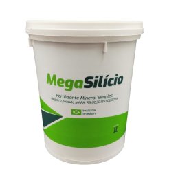 Fertilizante Natural Líquido 1L Megasil - Crescimento Rápido e Fortalecimento para Hortaliças, Plantas, Gramado e Frutíferas