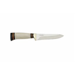 Faca Para Cozinha 5" Zakharov Chef Petit Cabo De Osso No Estojo De Madeira - Marfim