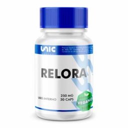 Relora 250mg com selo de autenticidade 30 Cápsulas Vegan