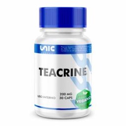 Teacrine 200mg com selo de autenticidade 30 Cápsulas Vegan