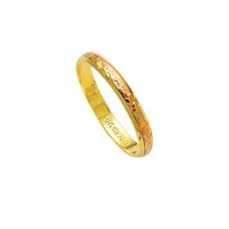 Aliança de Ouro 18k 750 e Ouro Vermelho Largura 2.80mm Altura 1.00mm