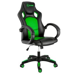 CADEIRA GAMER ERGONOMIK XZONE GREEN BLACK SUPORTA ATE 135KG
