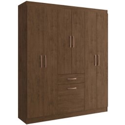 GUARDA ROUPA CASAL MARBELLA C/ 6 PORTAS 2 GAVETAS