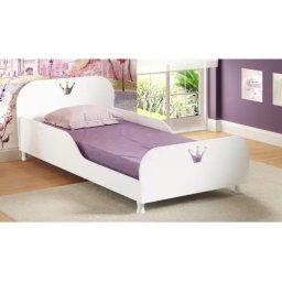 CAMA DE SOLTEIRO MULTI MDF PARA COLCHÃO 188CMX88CM - BRANCA
