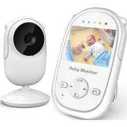 CAMERA BABA ELETRONICA MONITOR SEM FIO TELA 2.4 C/ MICROFONE VISAO NOTURNA