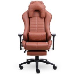 CADEIRA GAMER XT RACER ATE 120KG RECLINAVEL C/ DESCANSO DE BRAÇO 3D - MARROM