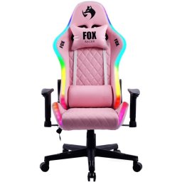 Cadeira Gamer Fox Racer Rgb Reclinavel Apoio Braços