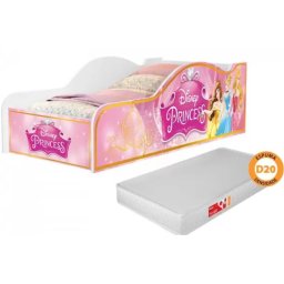 CAMA INFANTIL HOUSE PRINCESAS C/ COLCHÃO