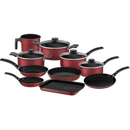 JOGO DE PANELAS TRAMONTINA ANTIADERENTE 10 PC