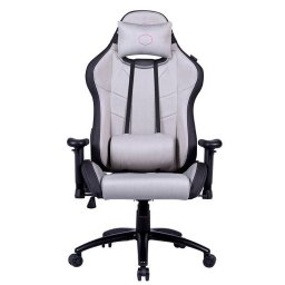 CADEIRA GAMER COOLER MASTER RECLINAVEL C/ APOIO BRAÇO - lux platinum