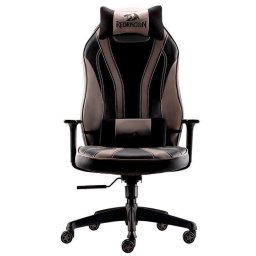 CADEIRA GAMER REDRAGON C/ APOIO BRAÇO - PRETA E CINZA