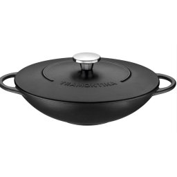 Panela Wok Tramontina Ferro 32cm Antiaderente 5l Preto