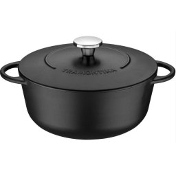 Caçarola Tramontina Ferro 28cm 6l Antiaderente Preta