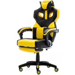 CADEIRA GAMER KIMBRA C/ APOIO BRAÇO E DESCANÇO PERNAS