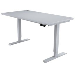MESA GAMER COUGAR ELEVADORA C/ USB HDMI DP - BRANCA