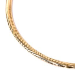 Colar Liso em malha Snake | SERPENTE