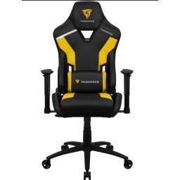 CADEIRA GAMER THUNDERX3 RECLINAVEL C/ APOIO BRAÇO - PRETO/AMARELO